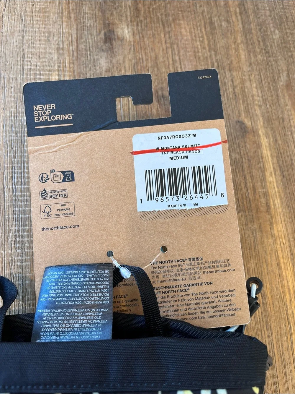 Montana Ski Mitt North Face